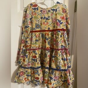 Hanna Andersson Long Sleeve Floral Prairie Dress